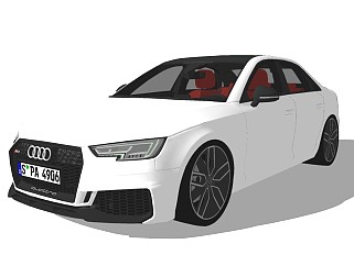 Audi RS4 奥迪<em>精品汽车</em>模型